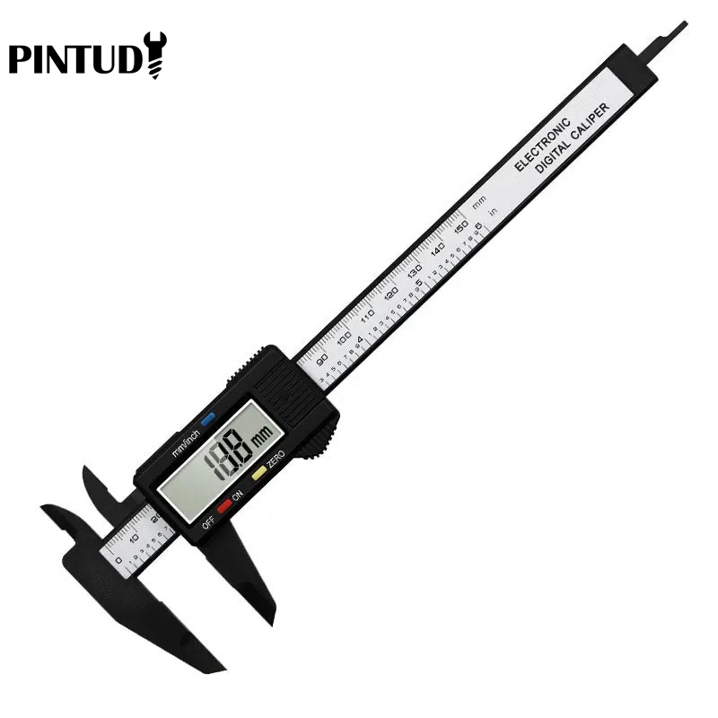 Plastic Vernier Caliper, Digital Display Caliper, Mini Text Play Caliper, Student Vernier Ruler, Measuring Tools