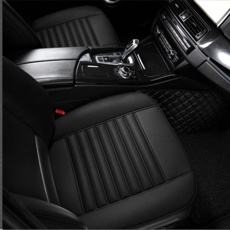 All Season Car Seat Cushion, Bamboo Charcoal Seat Cushion, Single Piece Without Backrest, Fully Wrapped Breathable Cushi