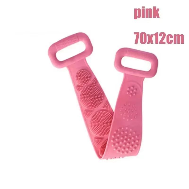Silicone Foot Scrubber Mat Wall Mounted Shower Back and Foot Massage Cleaner