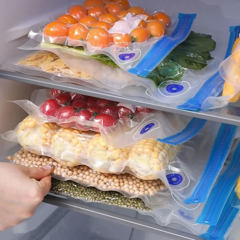 Nexus Vacuum Vault | Reusable Air-Valve Sealing Food Bags & Manual Preservation Pump