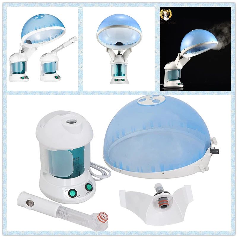 NanoGlow 2-in-1 Facial and Hair Steamer with Ozone Hot Mist Hydration