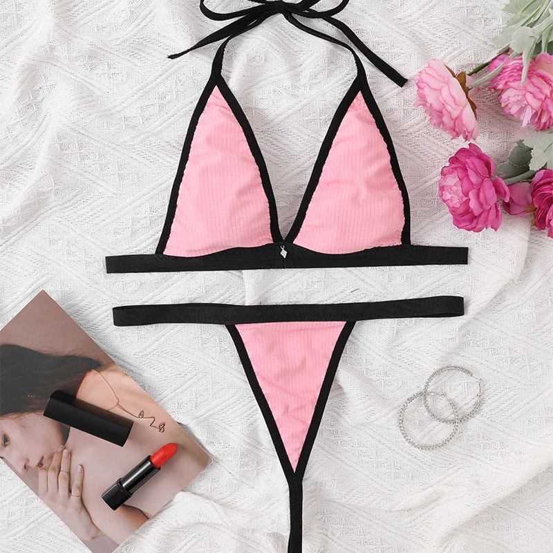 Sexy Micro Brazilian Thong Bikini Set