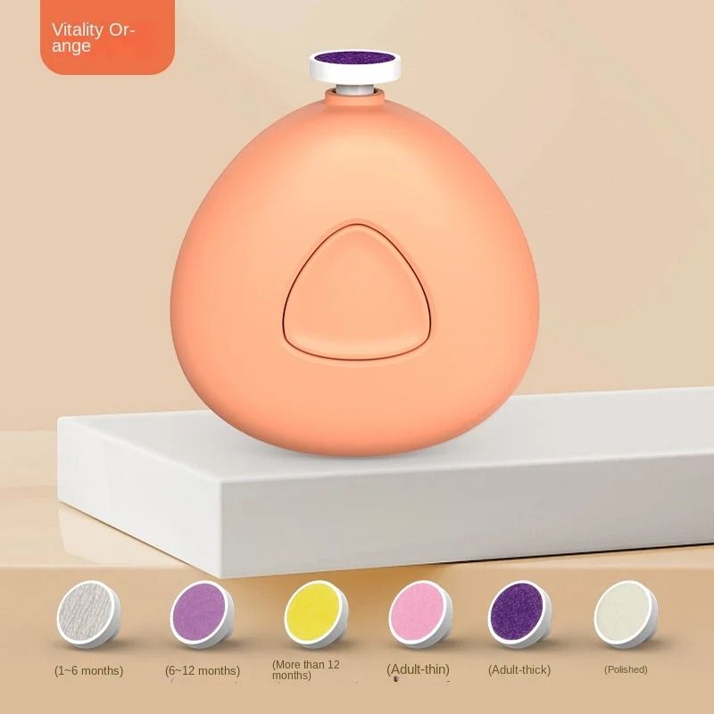 Electric Safe-Touch Baby Nail Polisher & Trimmer