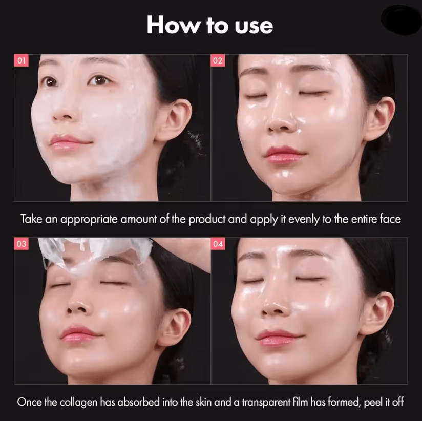Real Collagen Fit Collagen Wrapping Mask 670000ppm Peel Off
