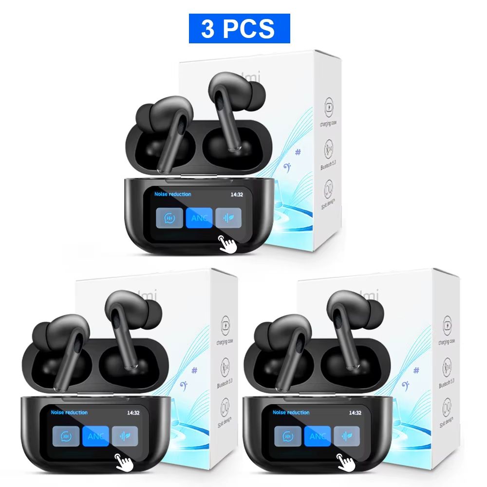 Xiaomi TWS Bluetooth Earbuds – HD Stereo Sound with LCD Touch Charging Case