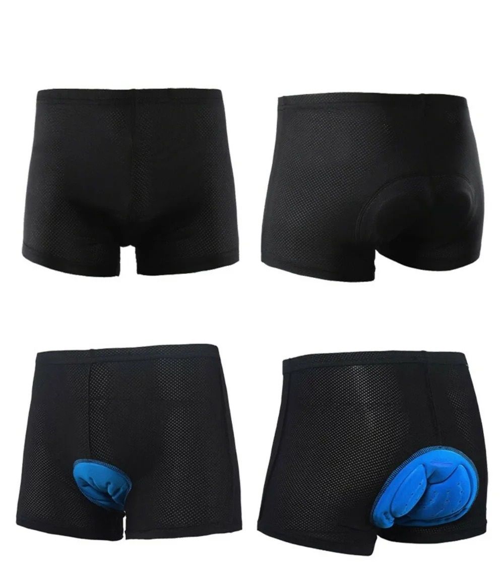 3D GEL Padded Cycling Underwear Shorts Breathable MTB Bike Undershorts for Men and Women
