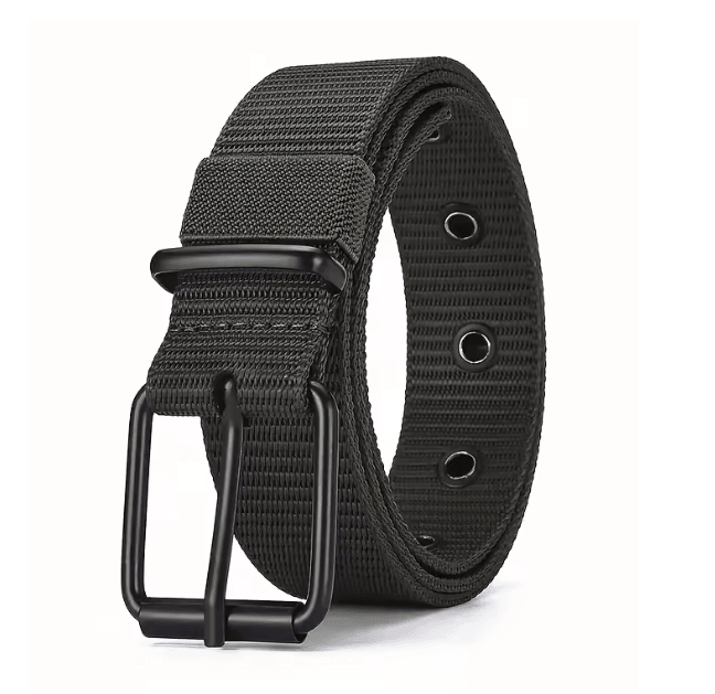 Mens Durable Nylon Canvas Belt