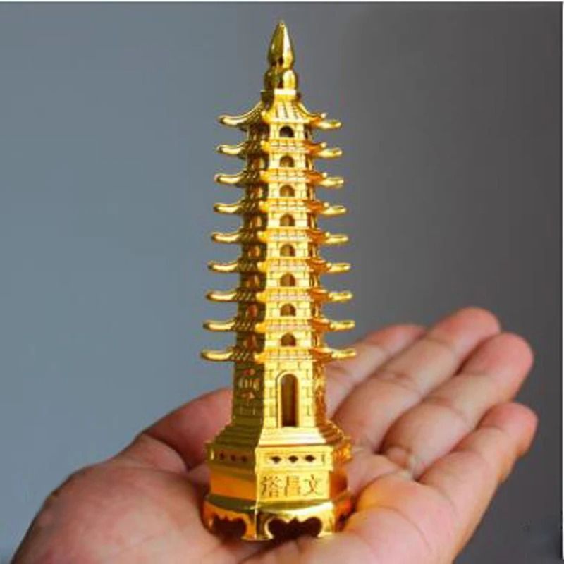 Architectural Narrative Sculpture – High-Definition Wenchang Pagoda Ornament