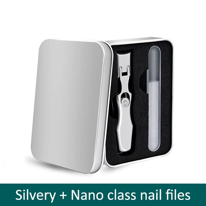 Ultra Sharp Stainless Steel Nail Clippers with Nail File