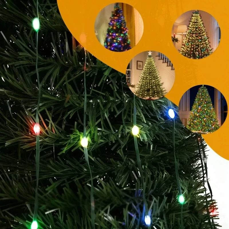 Waterfall Curtain Fairy String Lights