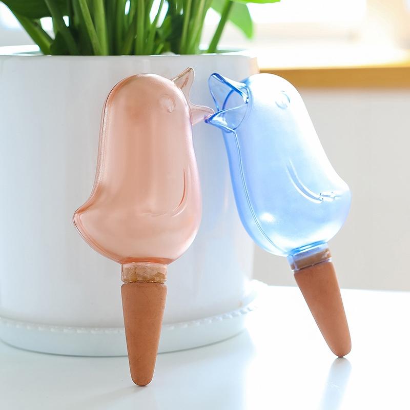 Self-Watering Bird Plant Waterer Automatic Drip Irrigation for Indoor Outdoor Plants