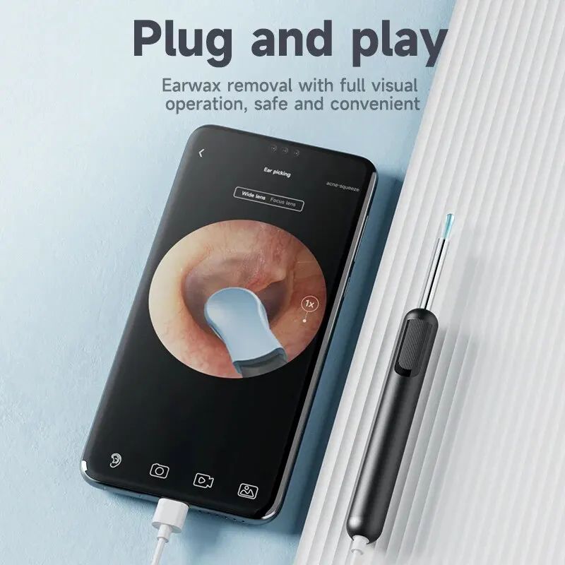 Smart Ear Wax Removal Camera Tool