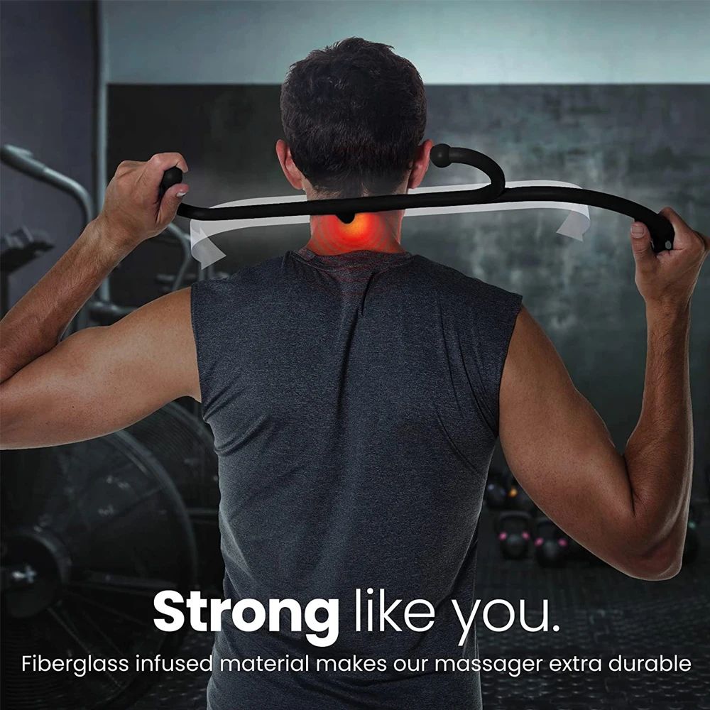 Trigger Point Massage Cane – Neck and Back Massager with Multi-Point Self Massage Design