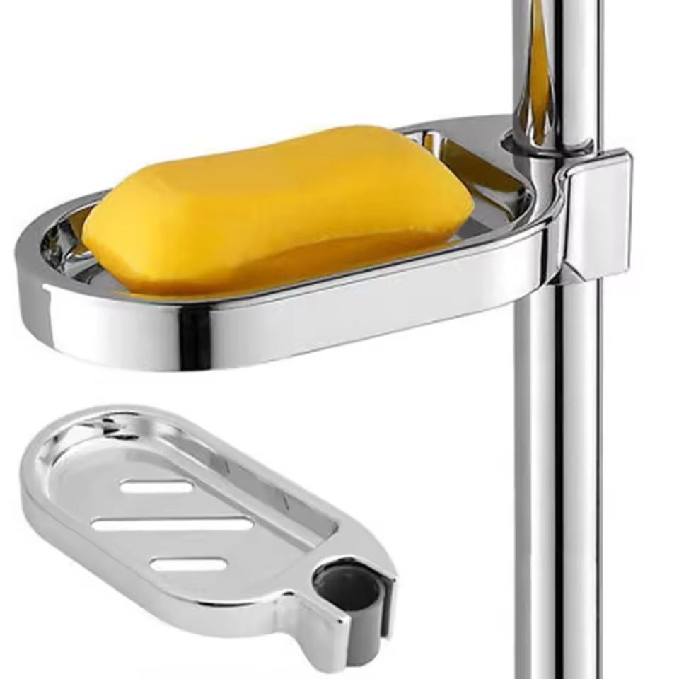 Wall Mounted Soap Dish ABS Soap Box with Hollow Bottom Drain