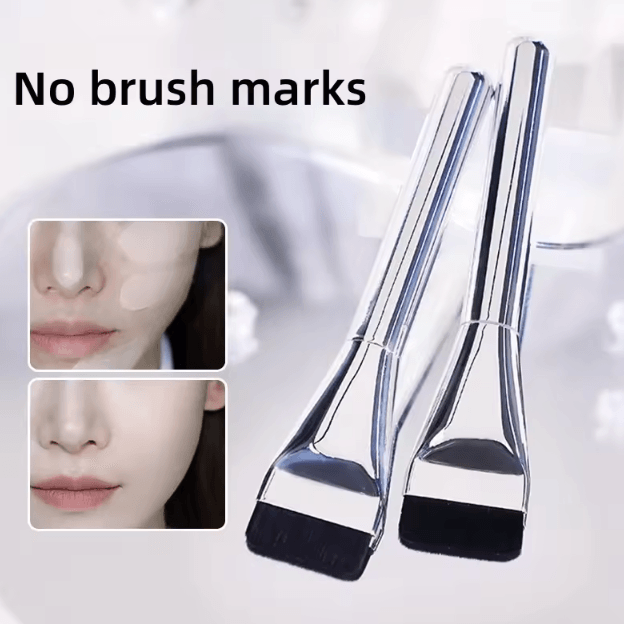 FlawlessLine Ultra Thin Flat Foundation Brush Precision Concealer Makeup Tool