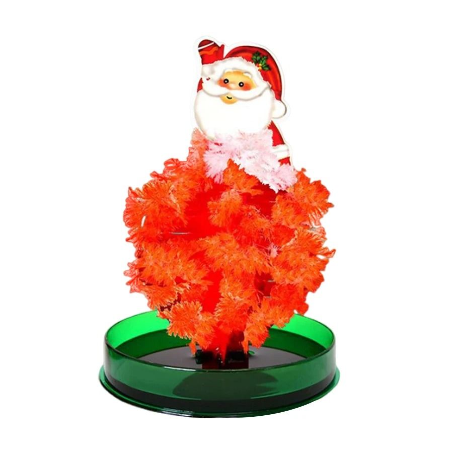 Magic Crystal Growing Christmas Tree Science Experiment Toy for Kids