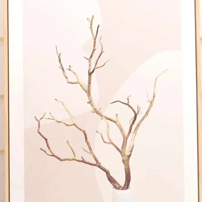 Golden Artificial Antler Branches Decorative Twigs for DIY Holiday Decor