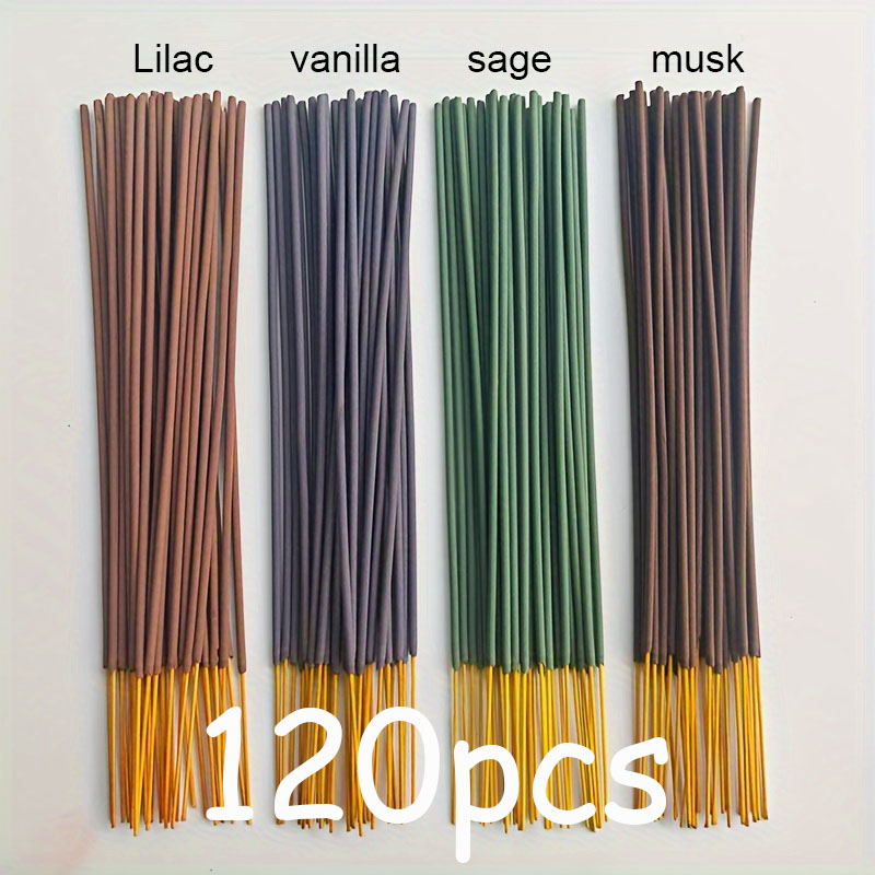 White Musk Clove Vanilla Sage Bamboo Stick Incense Natural High Quality Strong Long Lasting Fragrance Home