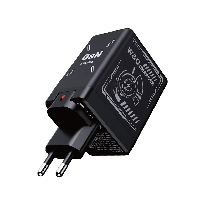 Telescopic GaN Fast Charger – 65W Retractable Compact Power Station