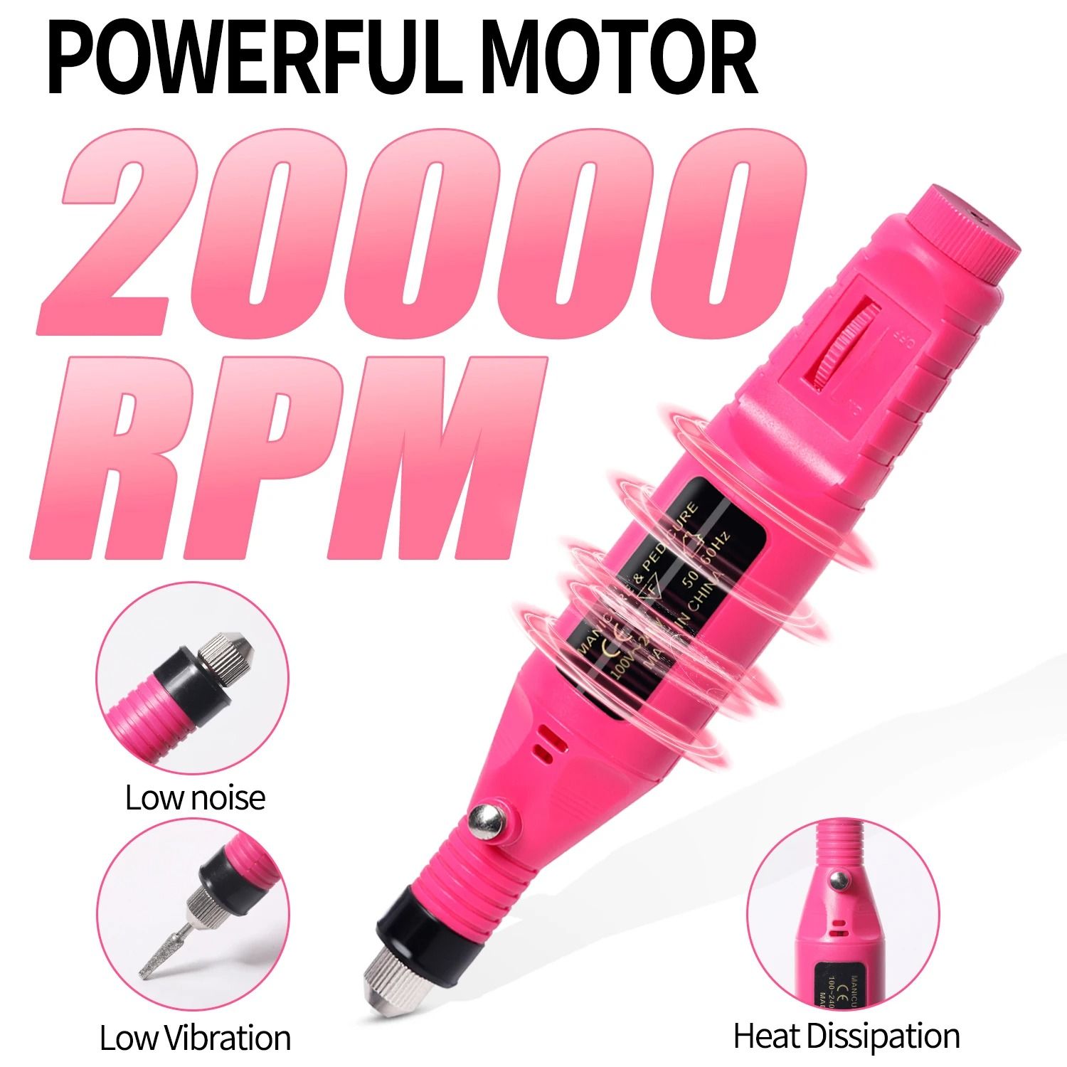 Electric Nail Drill and Sander Set