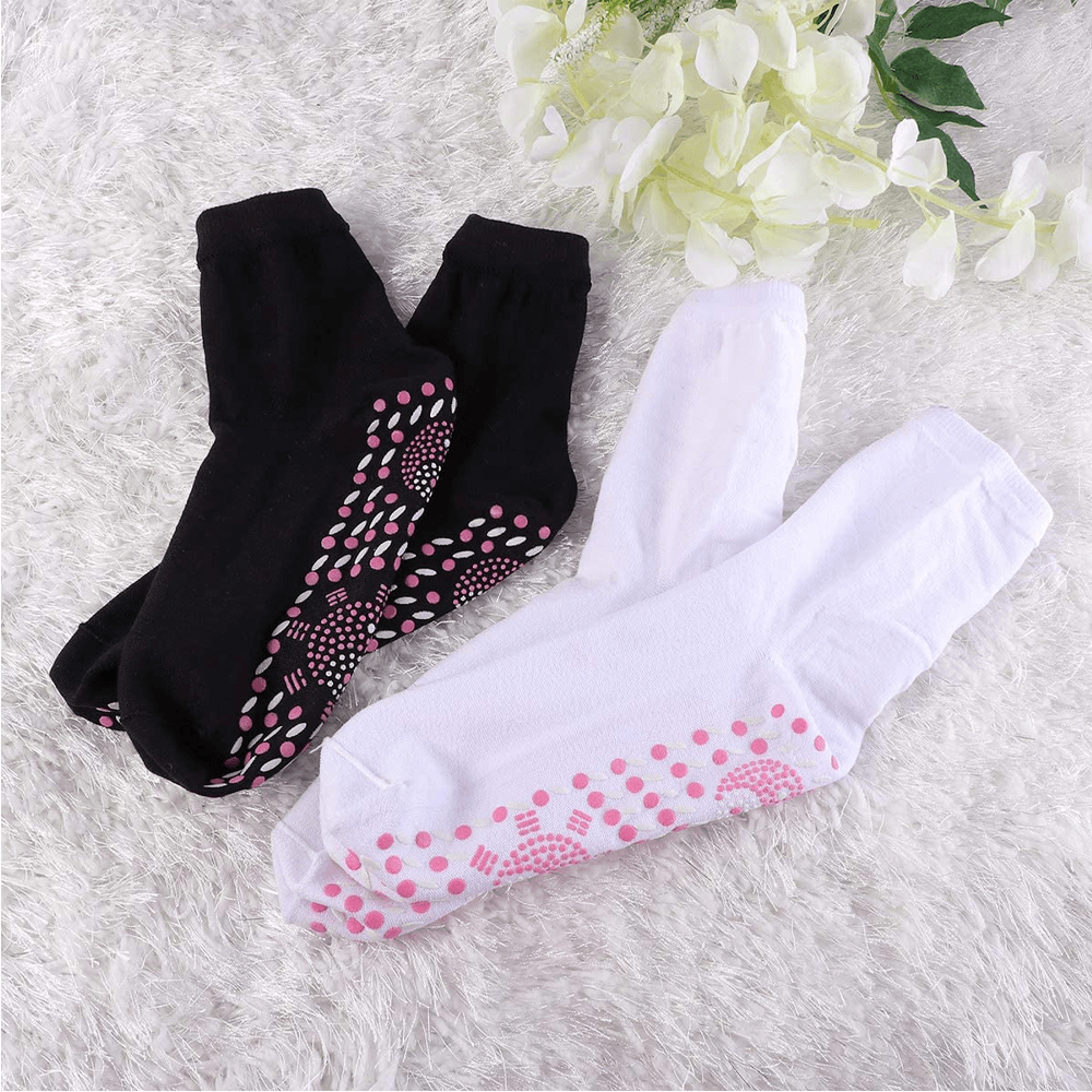 Tourmaline Thermal Circulation Self-Heating Shaping Socks