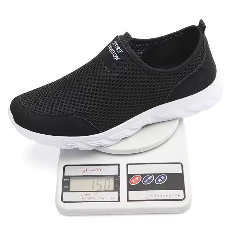 Men's Breathable Slip-On Walking Sneakers for Casual Comfort