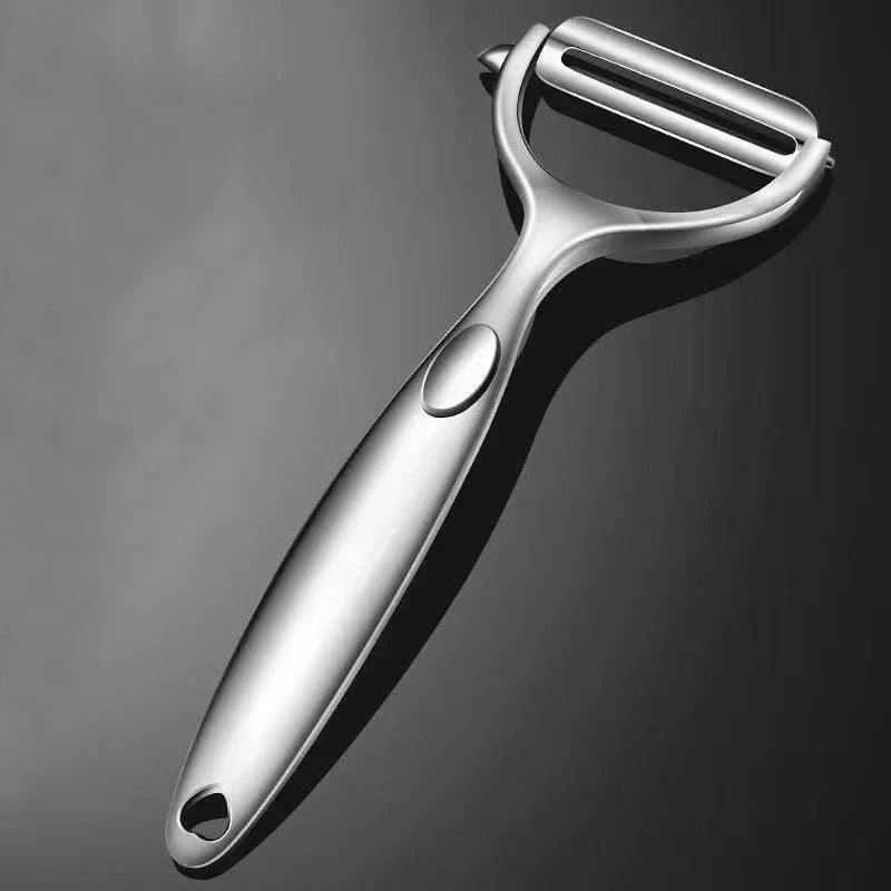 Vegetable Peeler Stainless Steel Kitchen Tool with Non Slip Handle