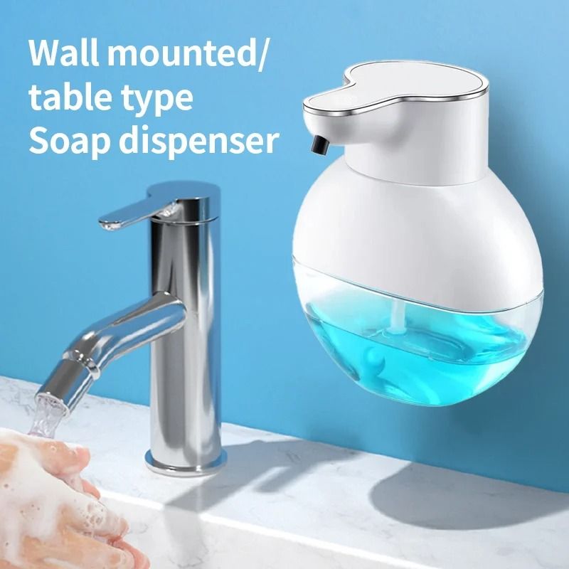 Smart Automatic Soap Foam Dispenser USB Rechargeable Wall Mount