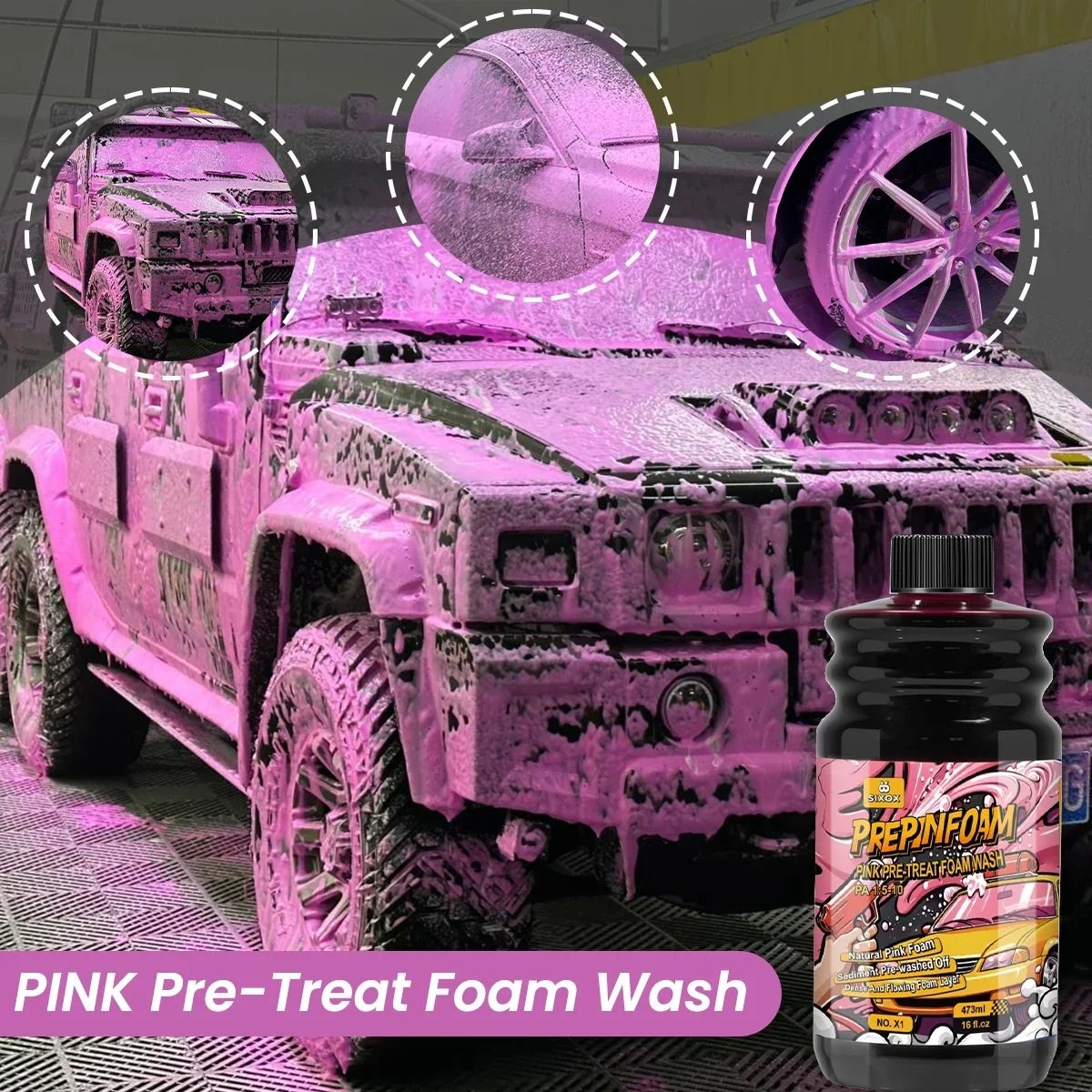 Pink Magic High-Concentration Foam Shampoo