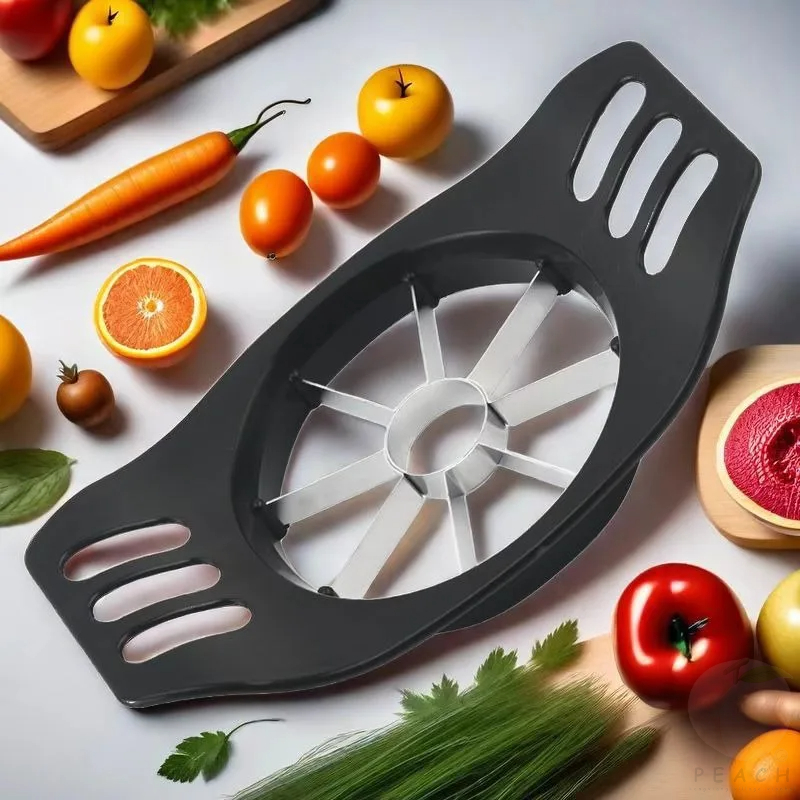 Stainless Steel Apple-Cutter, Slice Apples in Seconds, Stainless Steel Apple Cutter