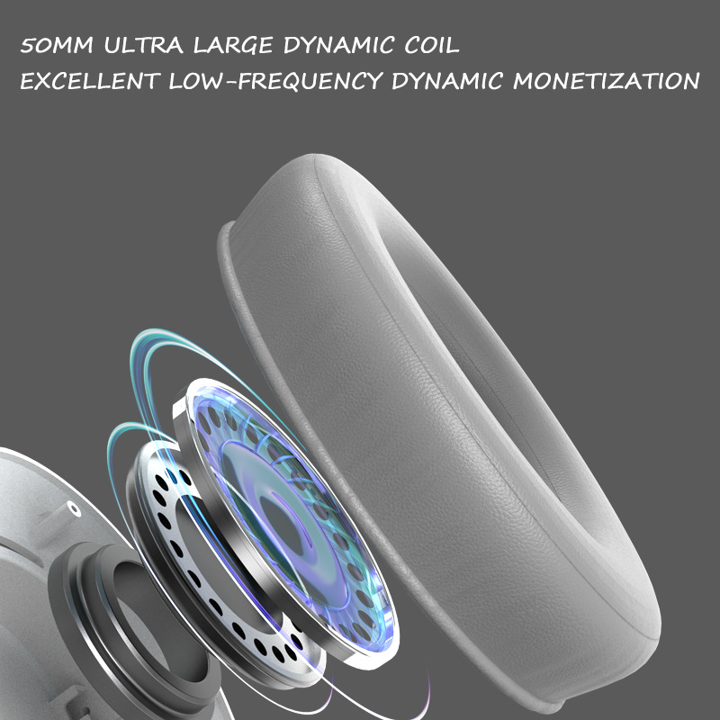 Hi-Res Audio Wireless Headphones, Bluetooth 5.3, Over Ear Earphones, Headset