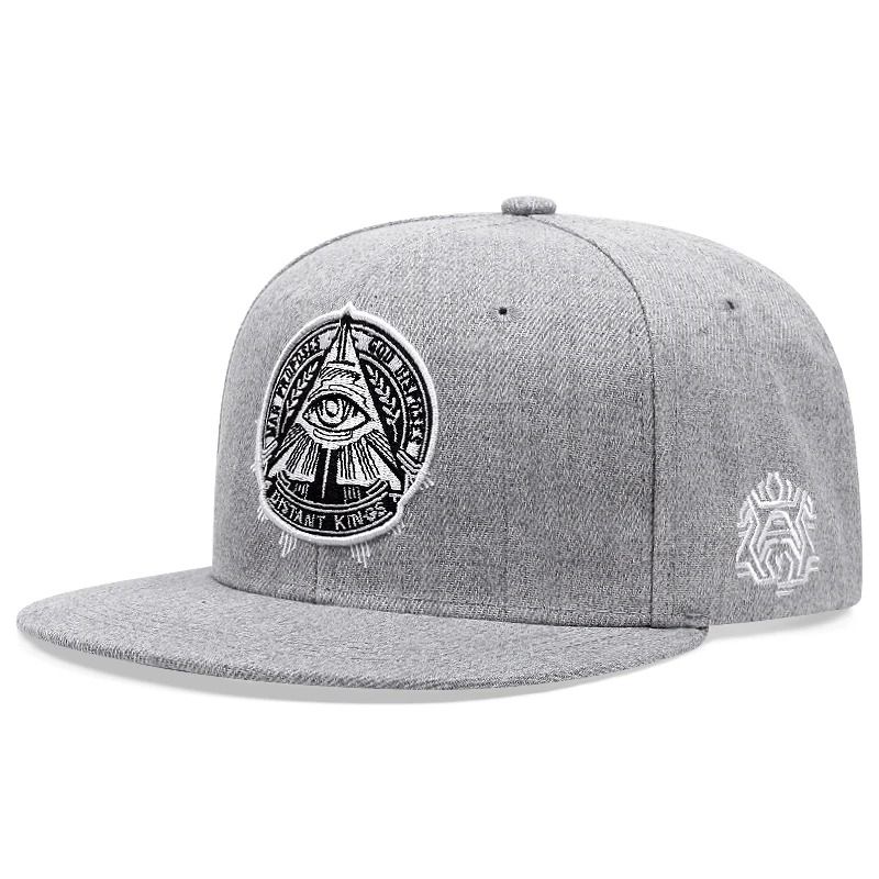 Eye of God Flat Edge Mesh Hip-Hop Hat
