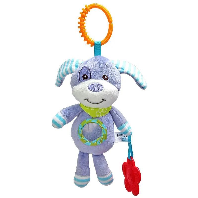 Soft Baby Crib Hanging Rattle Stroller Mobile Educational Plush Toy