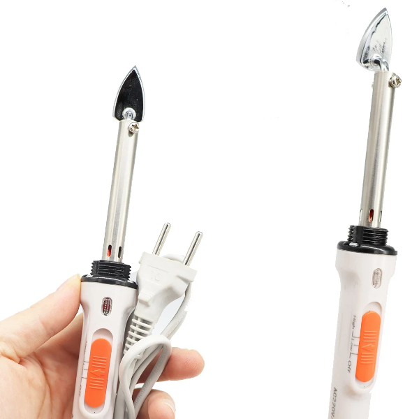 Adjustable Mini Iron Small Electric Soldering Iron Quick Heating for Wrinkle Removal on Leather and Clothing