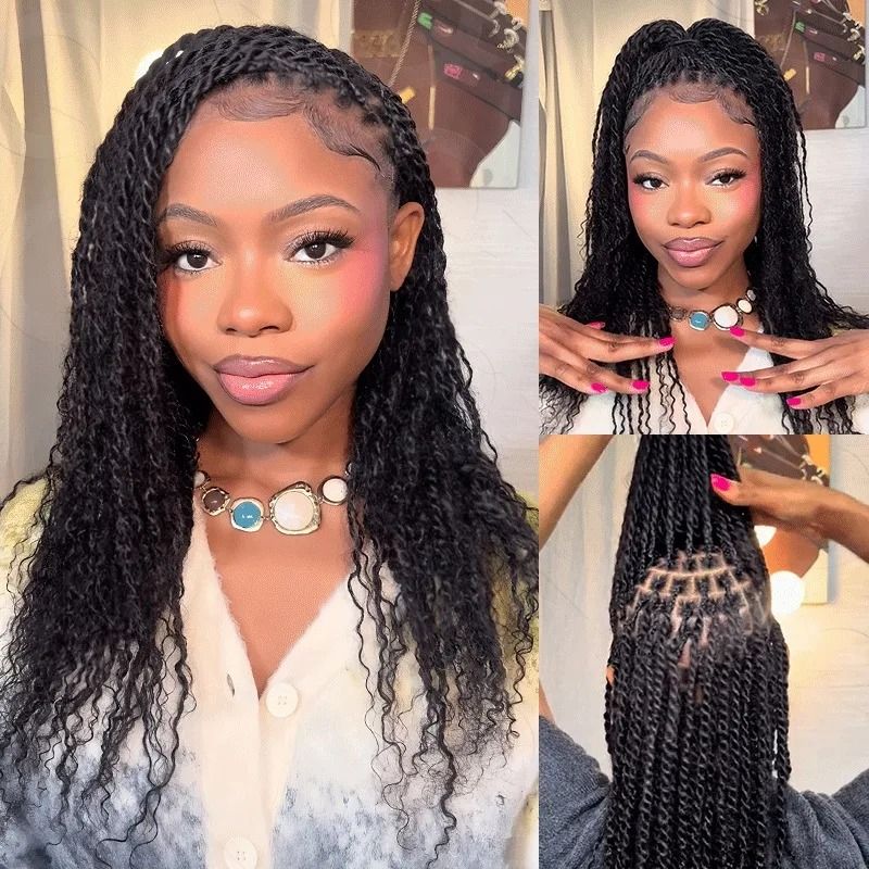 Ultra Texture Kinky Curly Mini Twist Hair