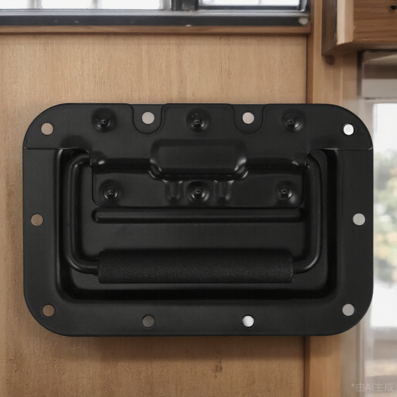 Spring Loaded Recessed Handle Flush Mount for Speaker Box Cabinet Durable Case Pull