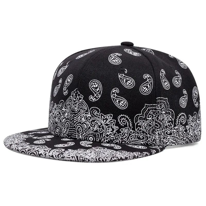 West Coast Cashew Flower Snapback Baseball Cap