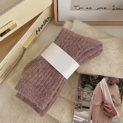 Womens Thermal Wool Socks – Thick Cashmere Warm Long Winter Socks