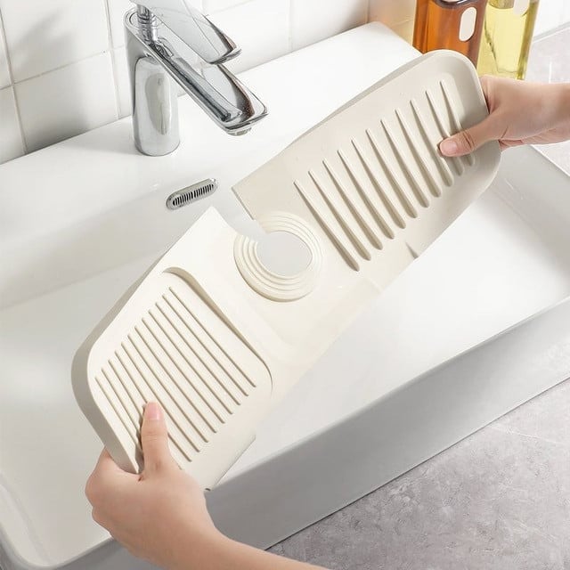 Kitchen Sink Silicone Splash Guard