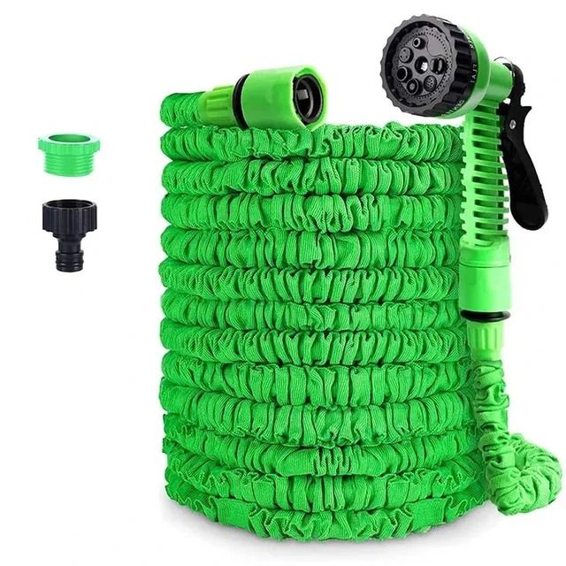 Expandable High Pressure Car Wash Hose with Multi Function Spray Nozzle