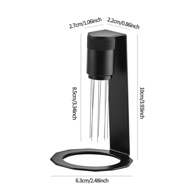 Espresso WDT Tool With Magnetic Stand – 8 Needle Coffee Distribution Stirrer