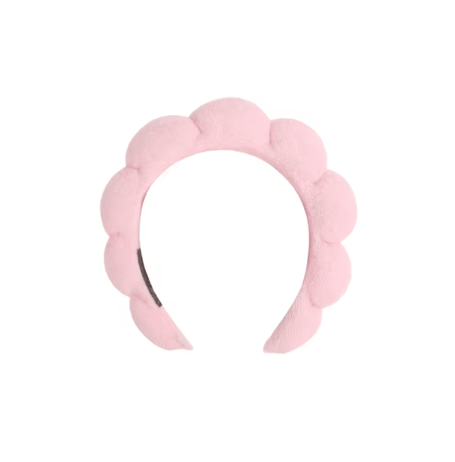 GlowSpa Microfiber Spa Headband And Wrist Wash Set
