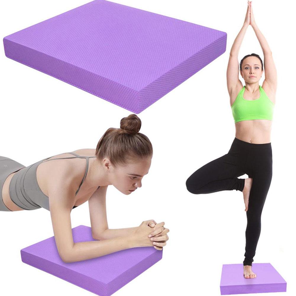Balance Training Pad, Non-Slip Foam Mat for Core Stability, High Rebound Kneeling Pad, Yoga Mat for Women Fitness