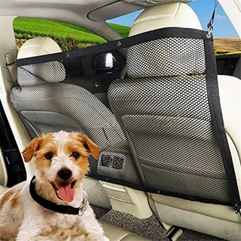 Dog Safety Car Barrier, Pet Fence Mesh, Travel Rail Net, Portable Puppy Stockade, Anti-collision Net, Pet Supplies