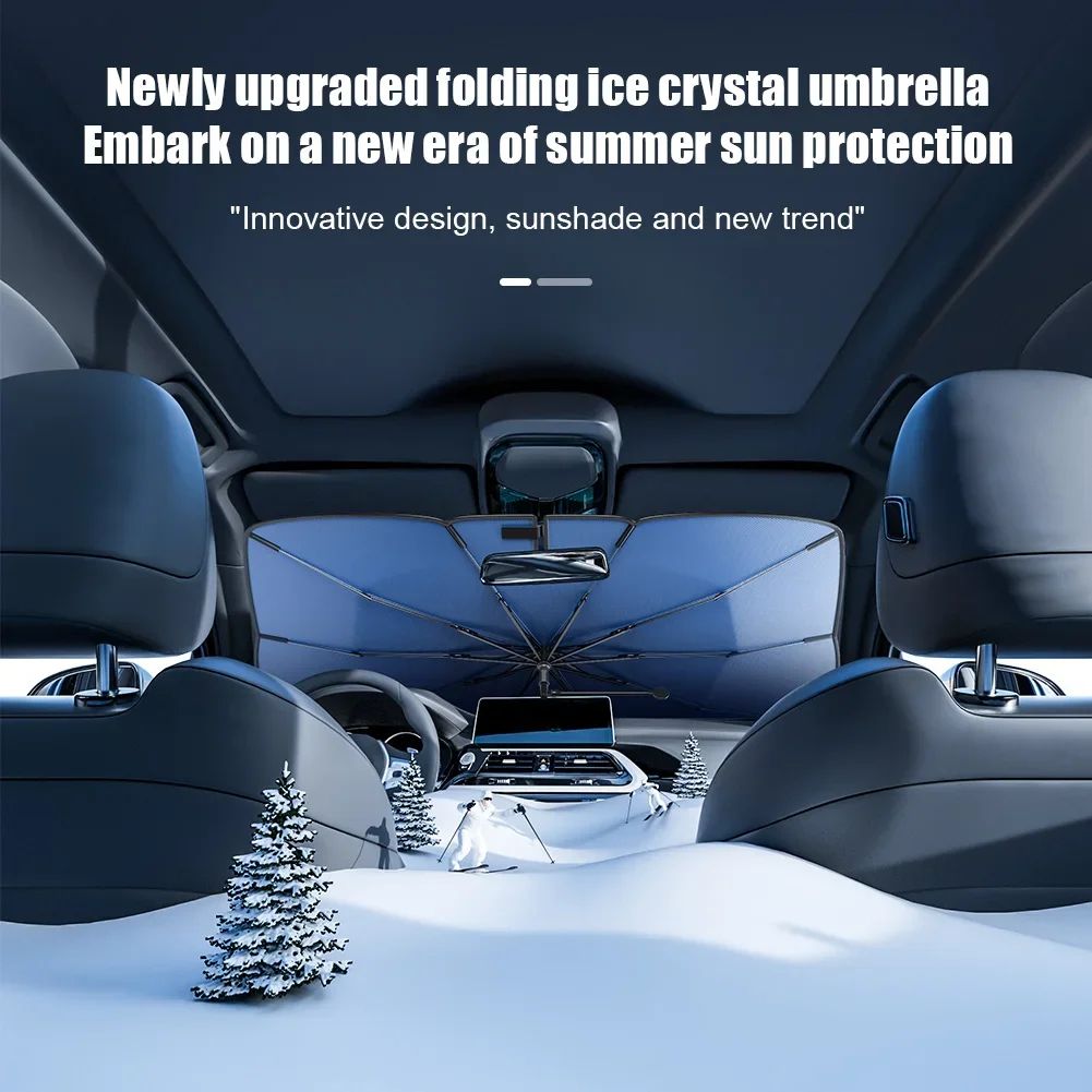 Car Windshield Sunshade Umbrella with UV Protection