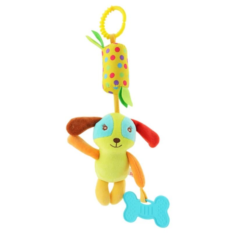 Soft Baby Crib Hanging Rattle Stroller Mobile Educational Plush Toy