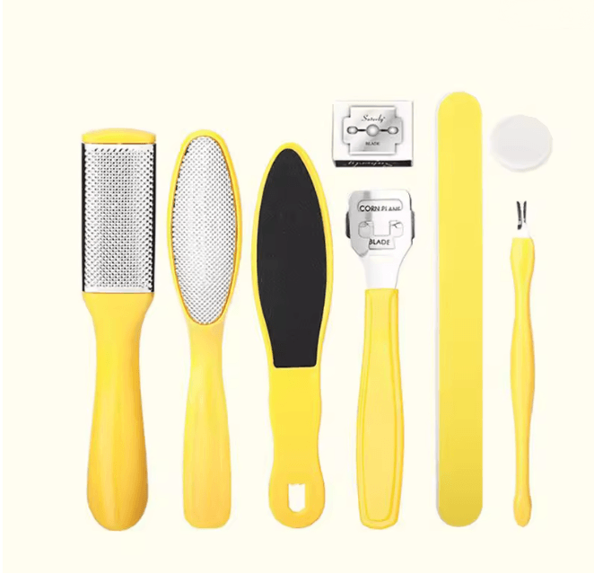 SmoothStep 8 Piece Foot Callus Remover Pedicure Kit