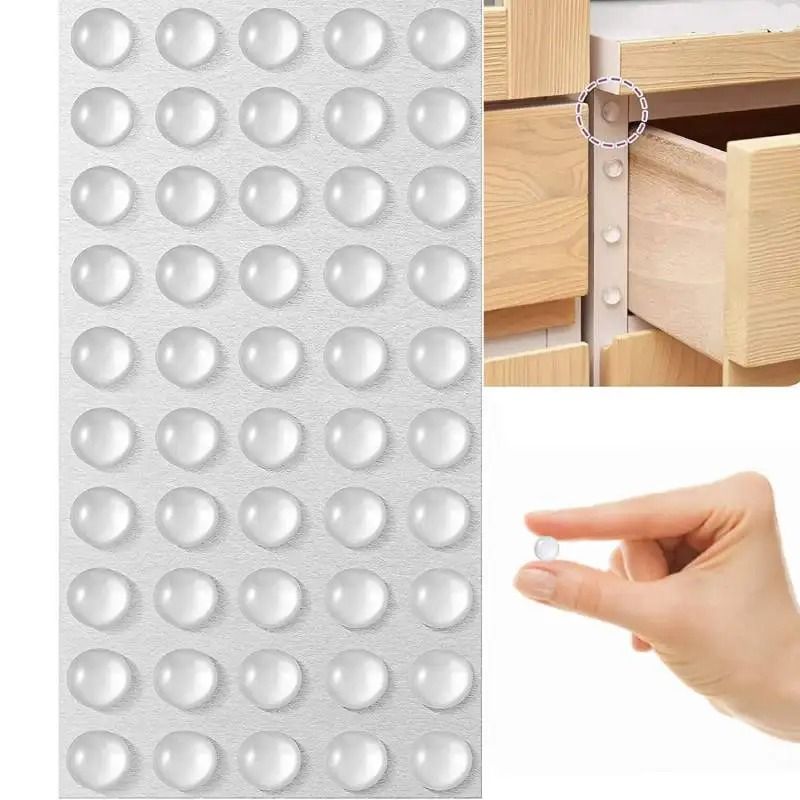 100-Piece Industrial Standard Silicone Furniture Pads
