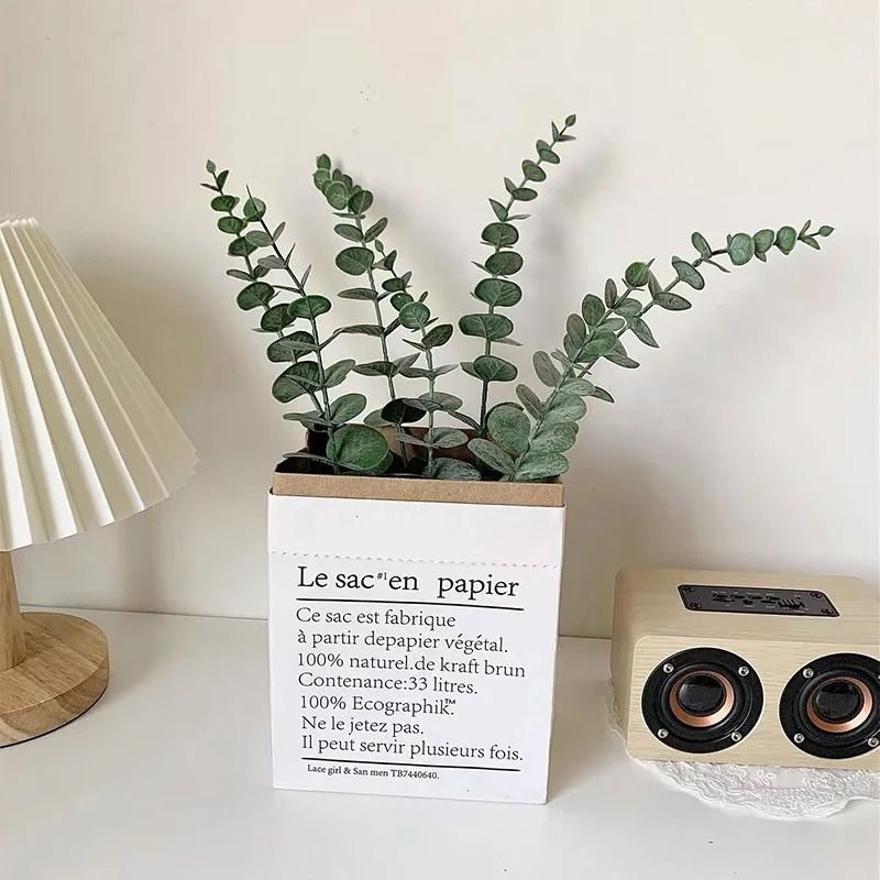 Bulk 20-Piece Artificial Eucalyptus Stems | Realistic Greenery for Wedding & Holiday Decor