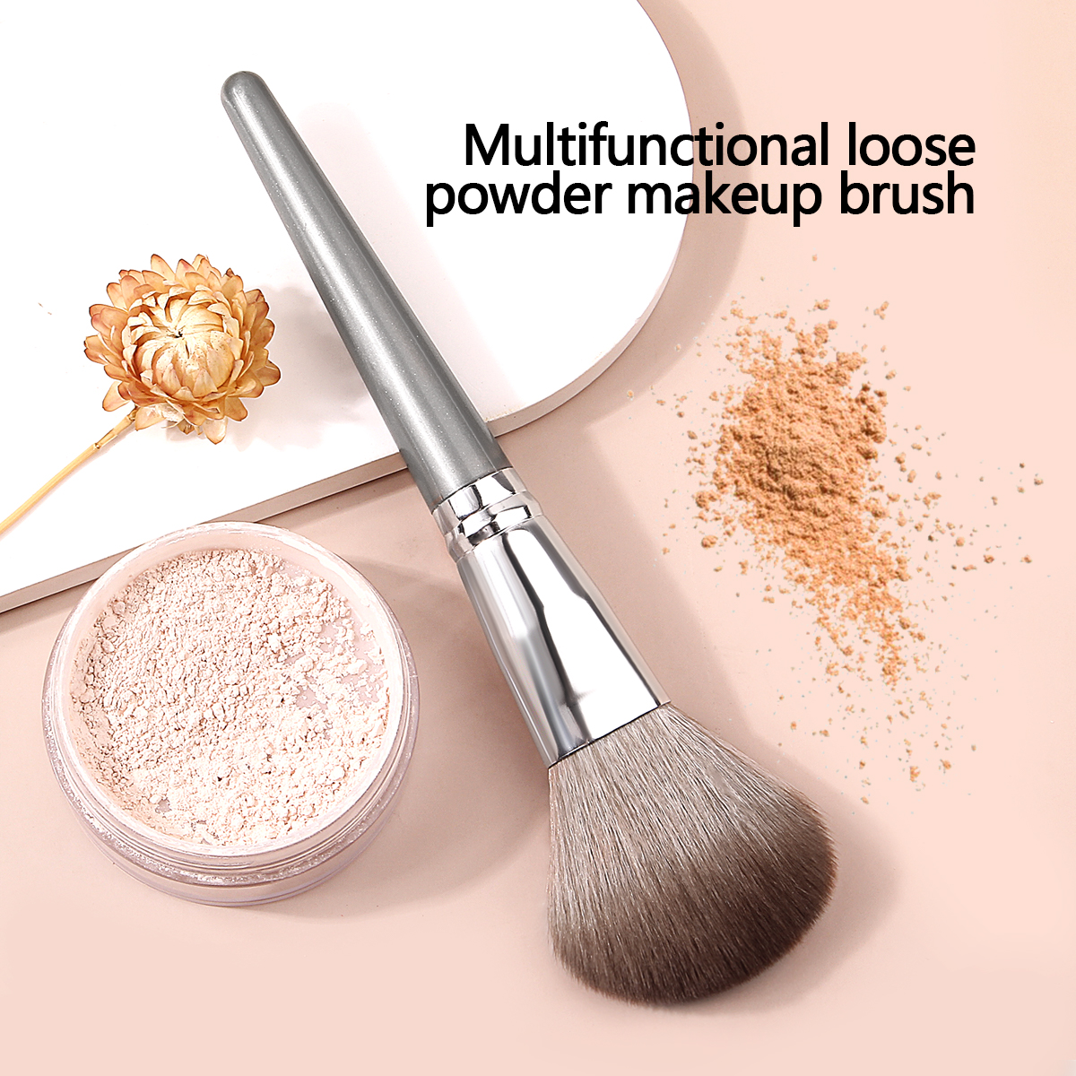 Soft Fluffy Powder Brush for Blusher, High Quality Multi-function Makeup Brush for Beginners